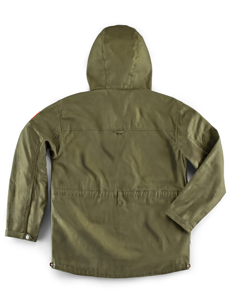 Noah Cagoule Army Green Jacket