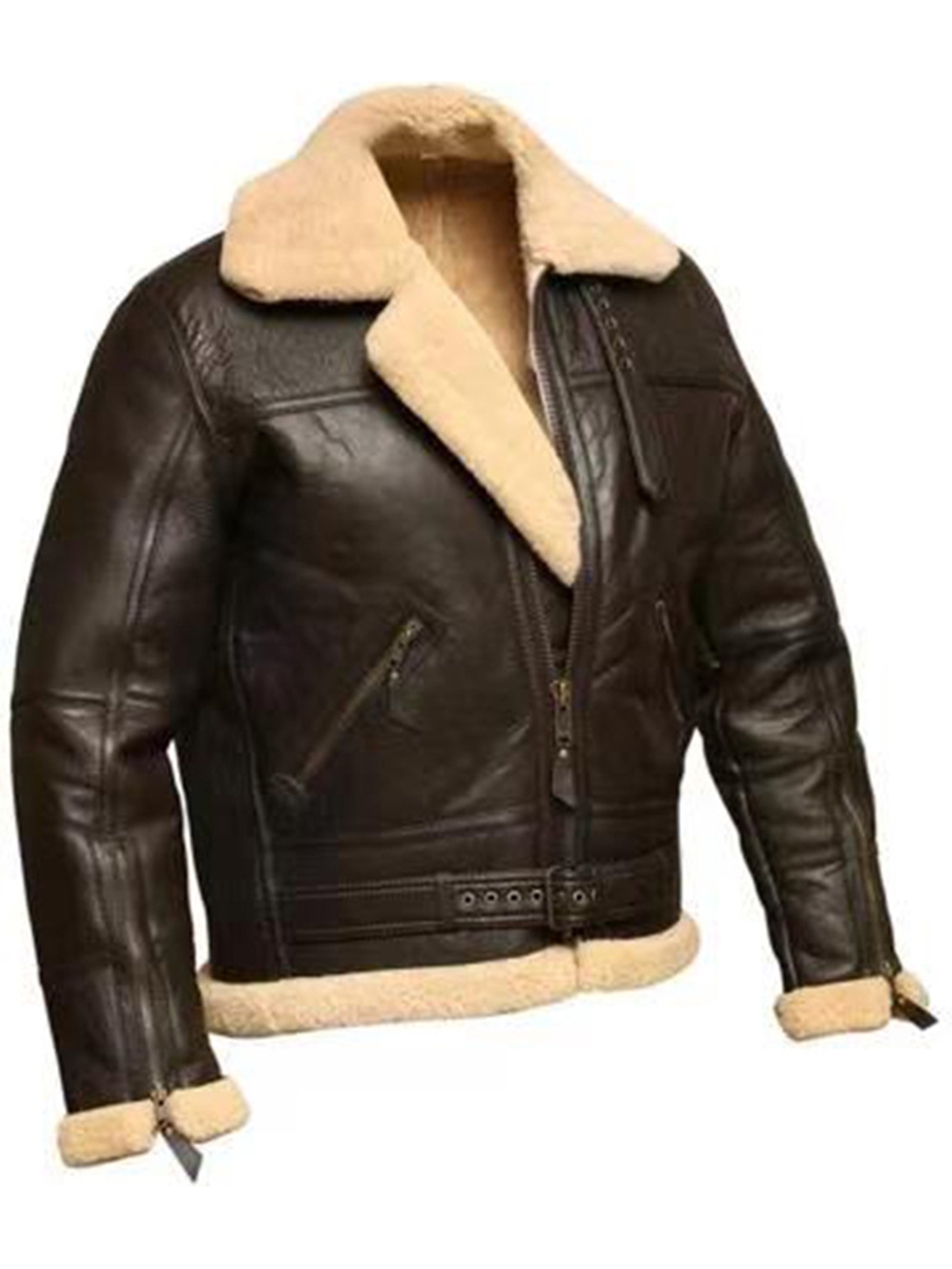 Men's leather jacket