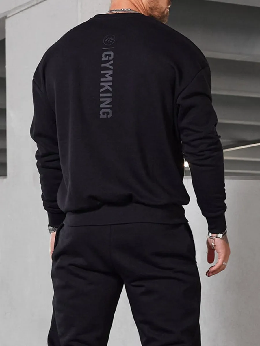 Men's Black King Tracksuit