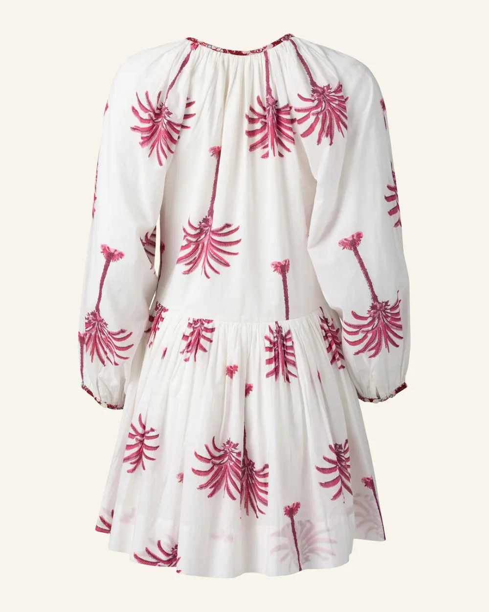 Sula Pink Palm Dress