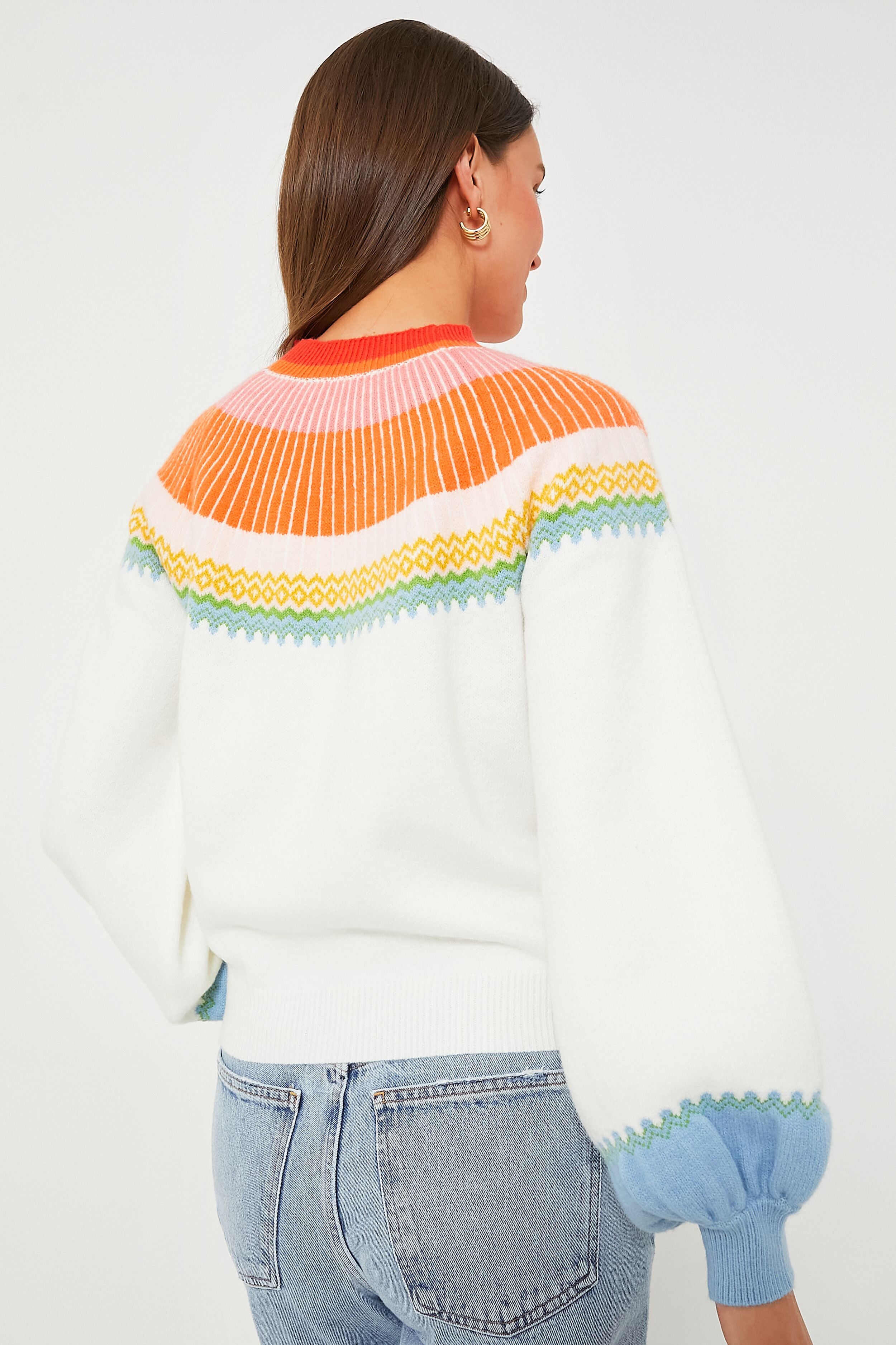 Pastel Color Block Sweater