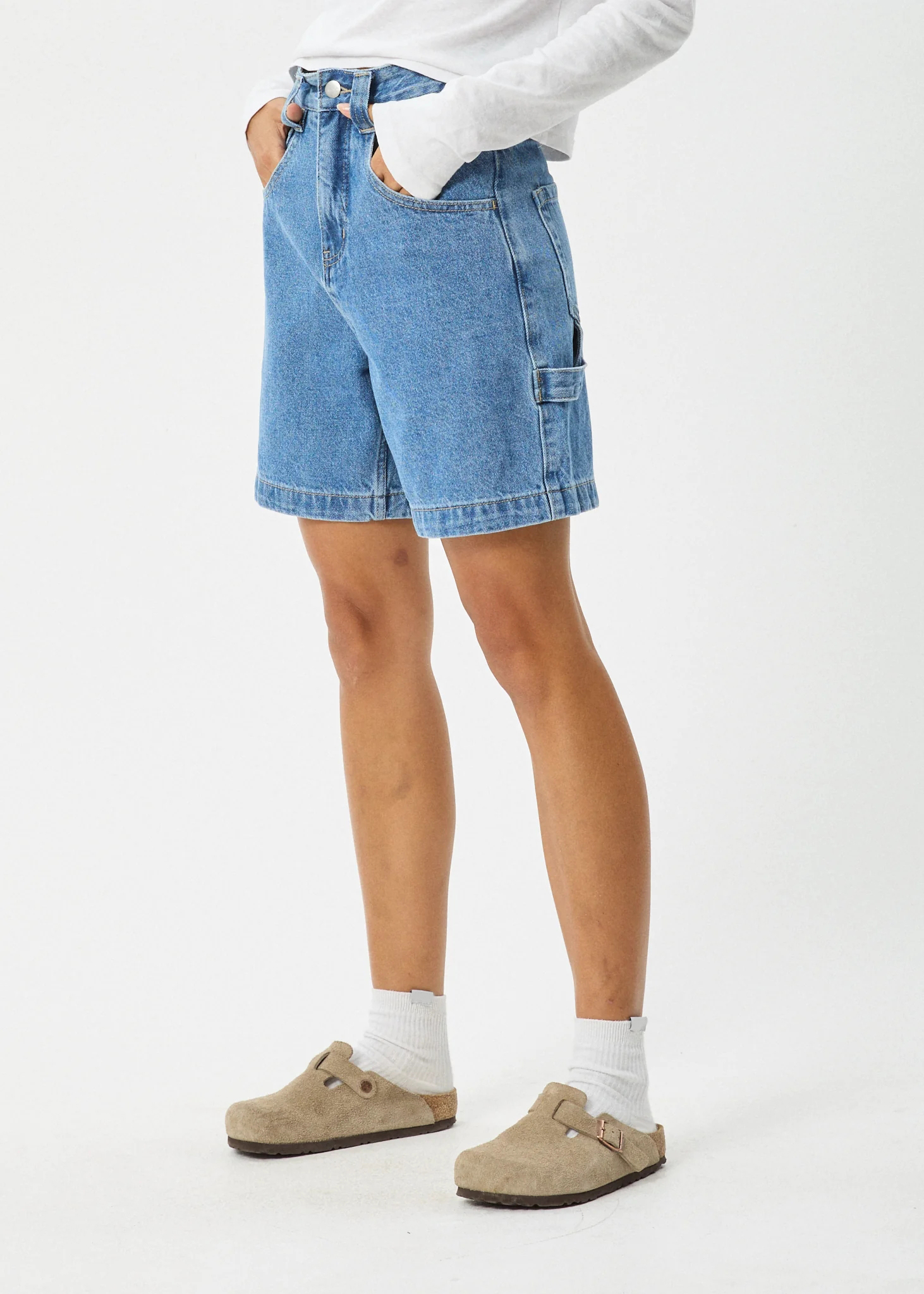 EMILIE - HEMP DENIM WORKWEAR SHORT