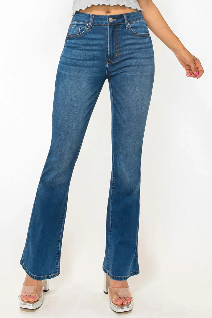 WAXJEAN Bootcut Flare Jean