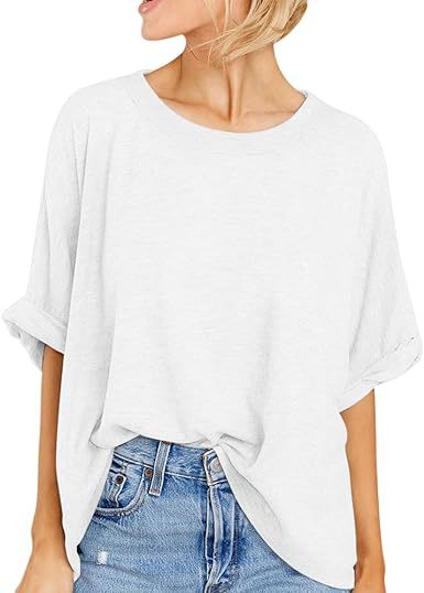 New Casual Short-Sleeved Loose T-Shirt Top