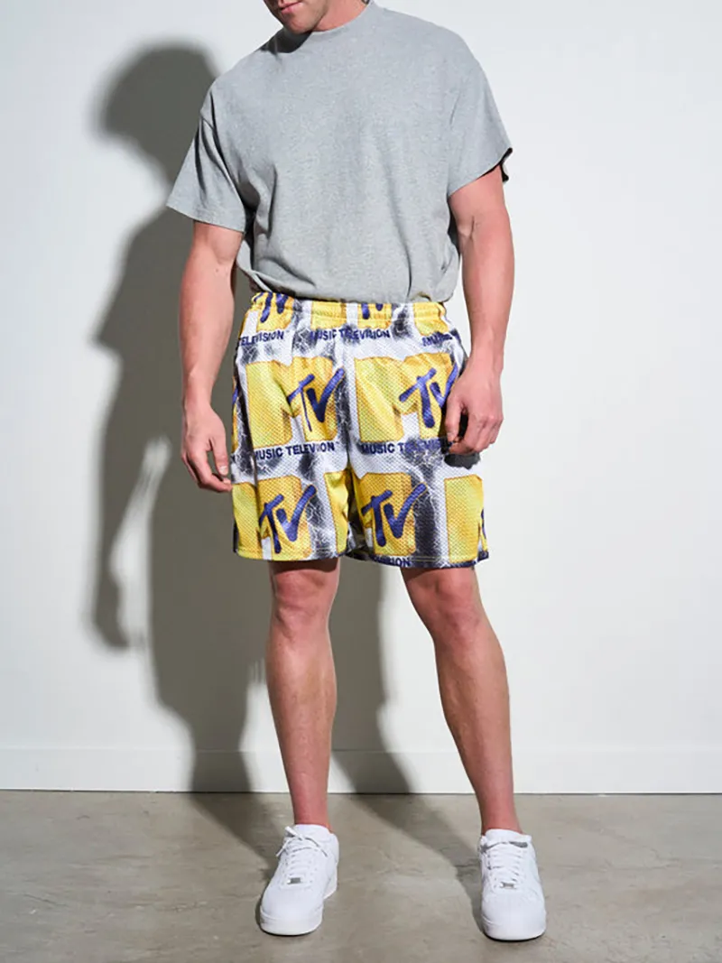 MTV Lightning Retro Shorts