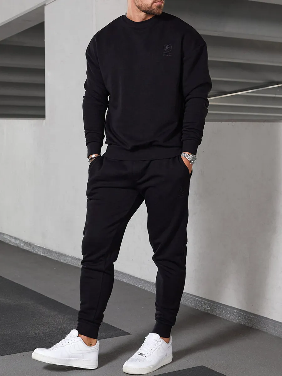 Men's Black King Tracksuit