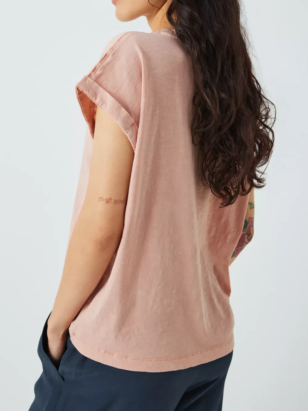 Garment Dyed Stitch Tank T-Shirt