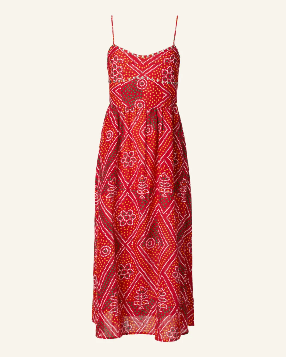 Autumn Scarlett Bandani Dress