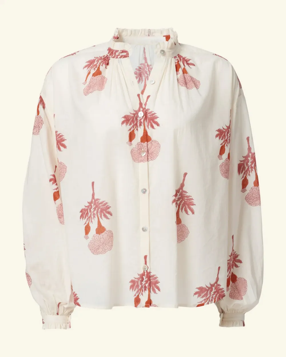 Poet Tea Rose Blouse