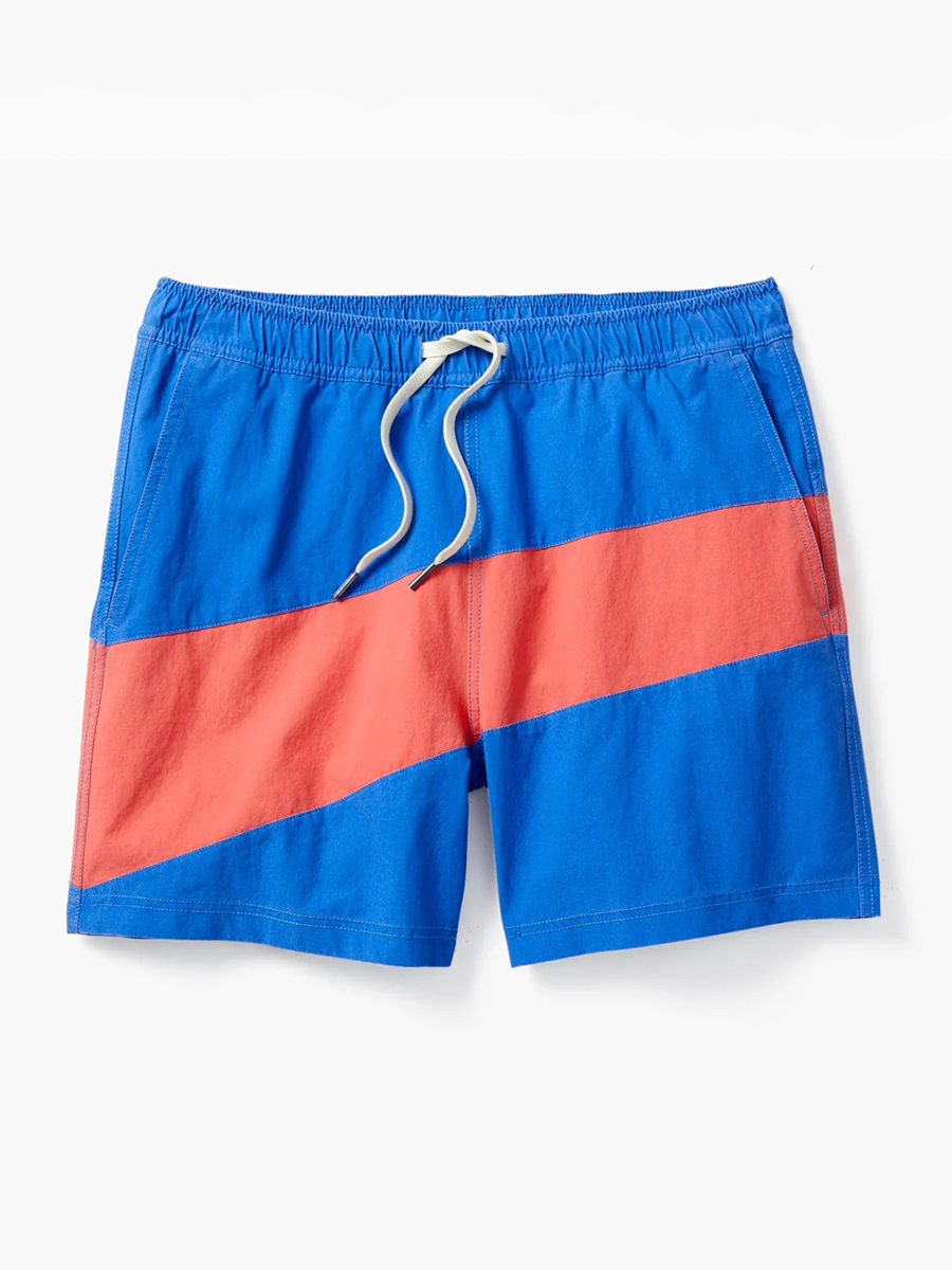 Men's Color Block Beach Shorts