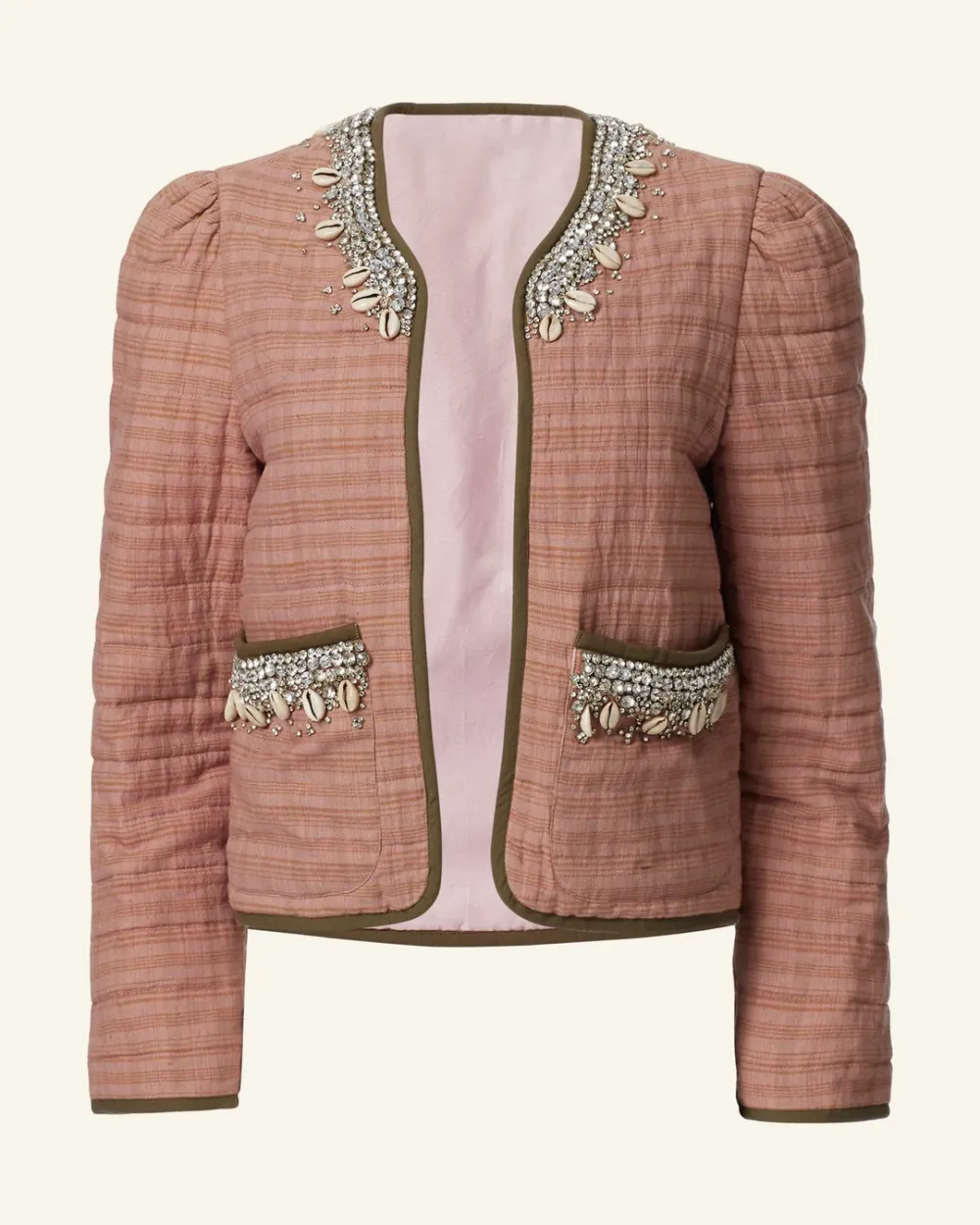 Pasha Shell and Gem Jacket