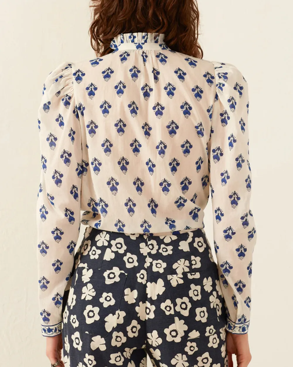 Artemis Indigo Bhutti Shirt