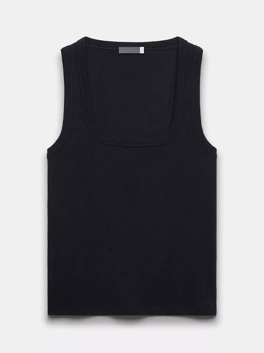 Scoop Square Neck Vest Top