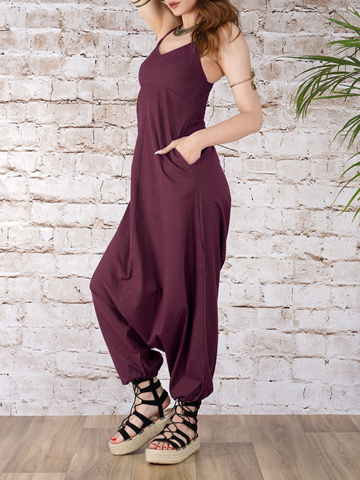 Harem Pant Overalls