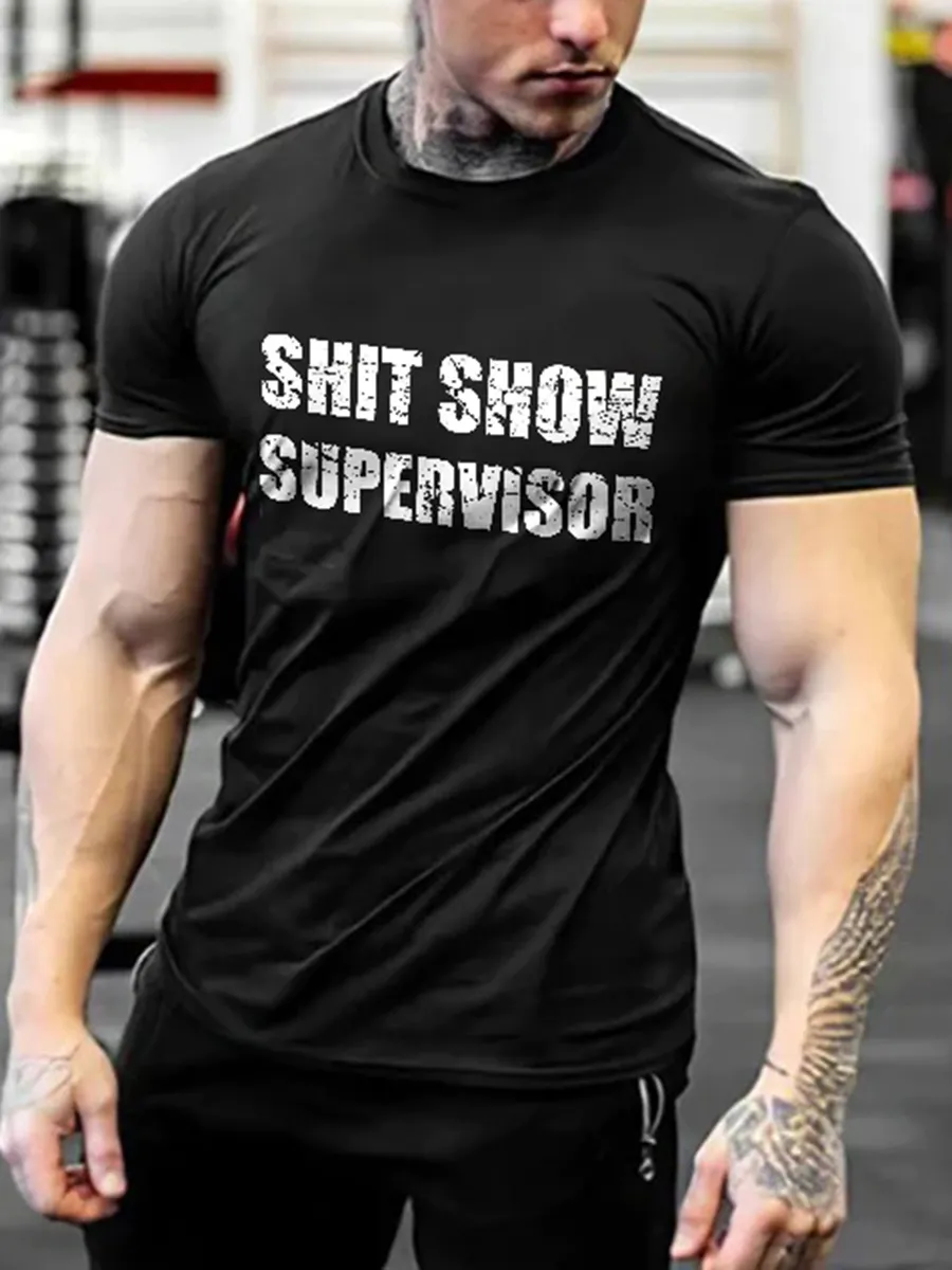 Shit show supervisor Print Men's T-Shirt