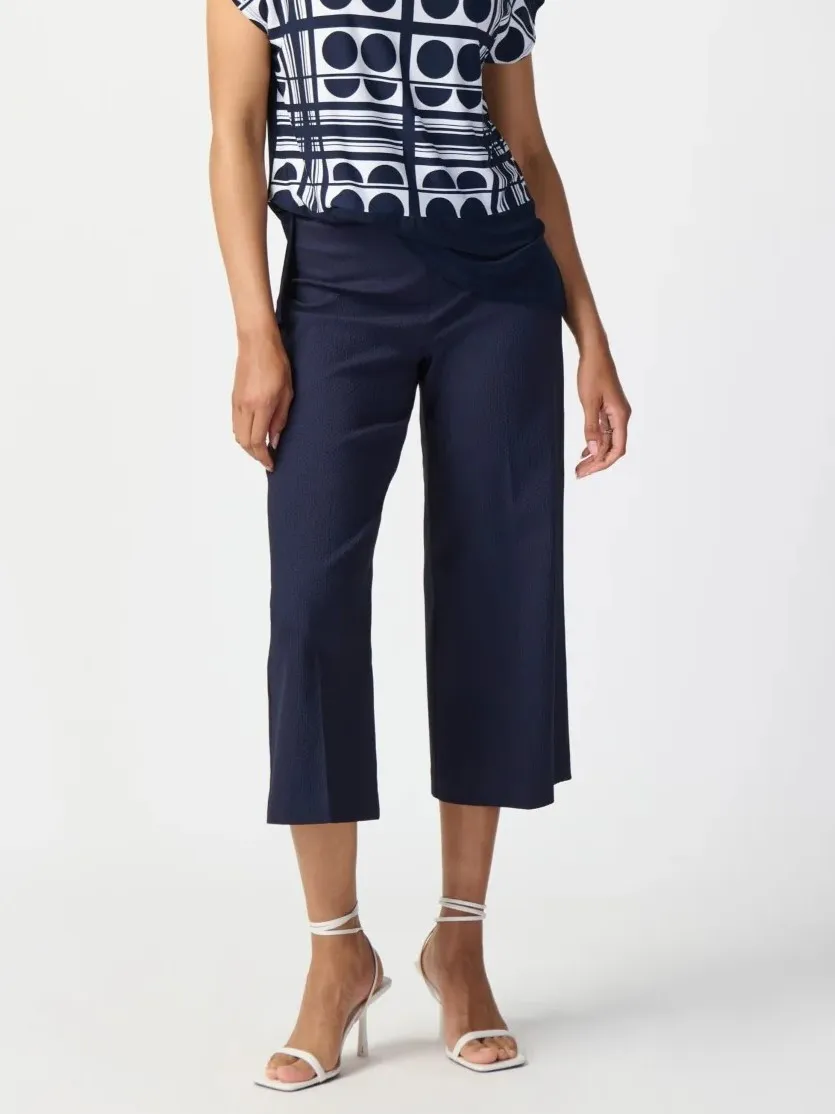 Pant Jacquard Pull On Culotte