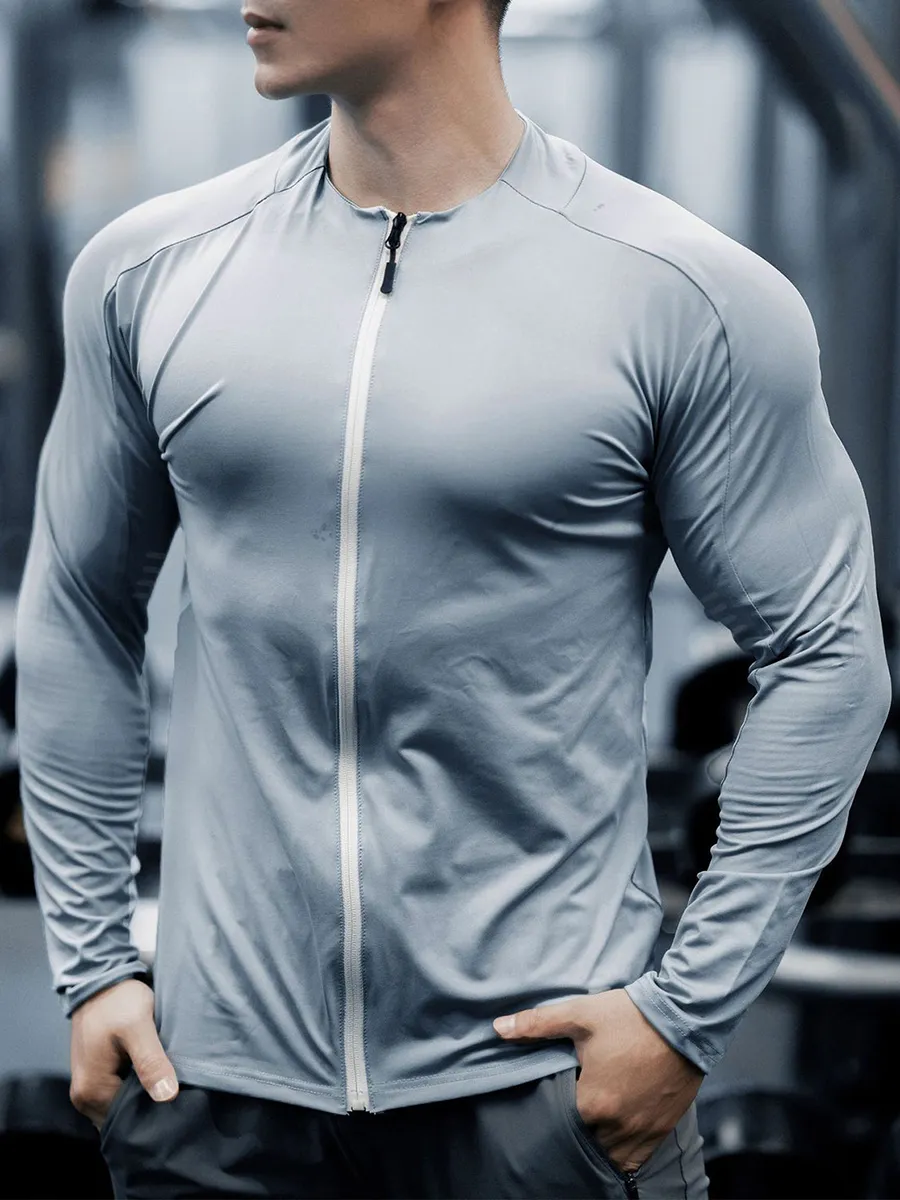 Evolution Workout Jacket Muscle Fit Gymwear