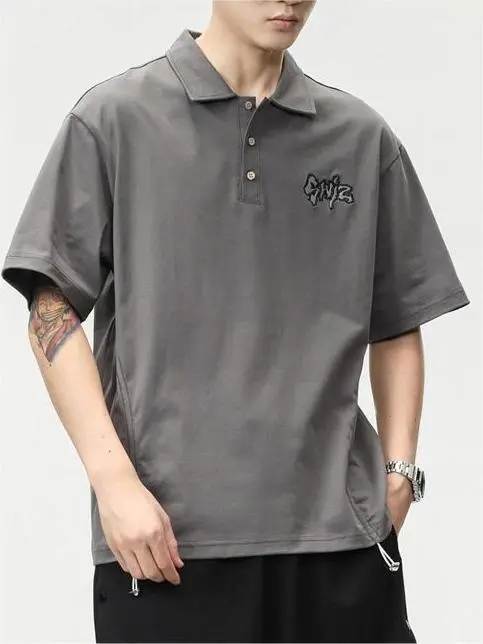 Embroidered Polo Shirt