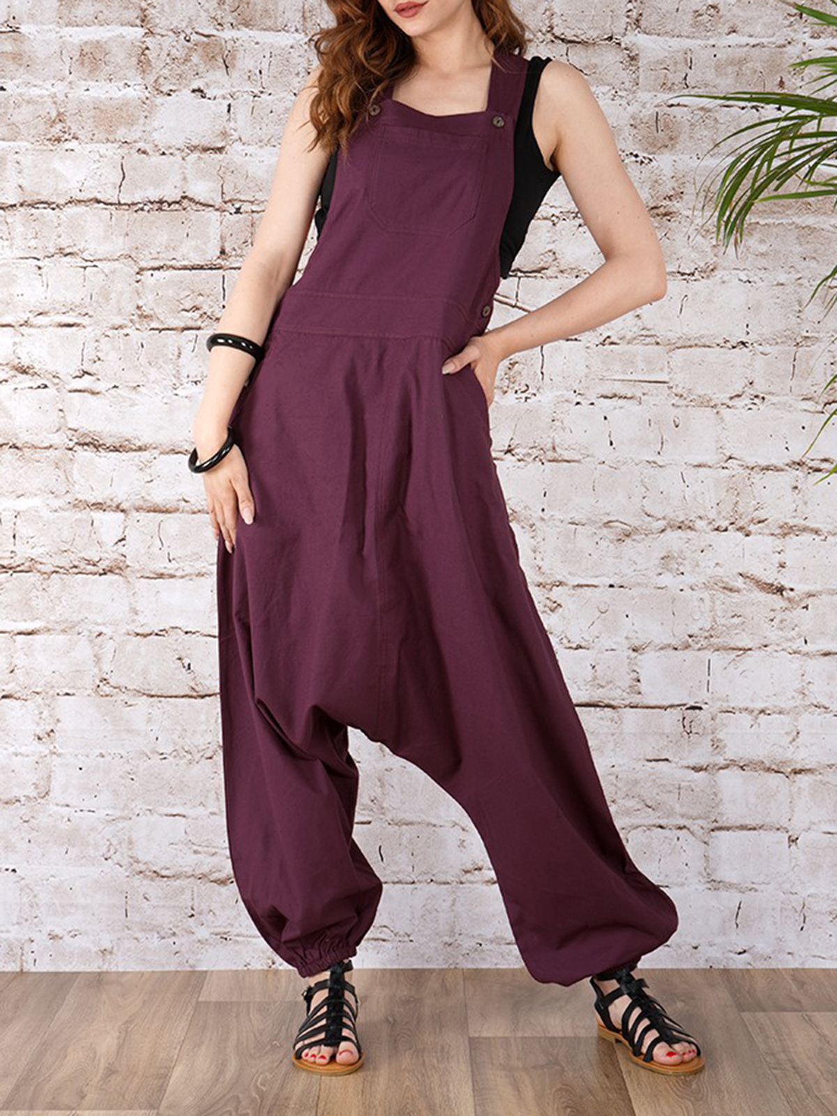 Harem Pant Overalls