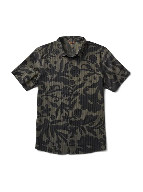 Bless Up Breathable Stretch  Botanical motifs Shirt